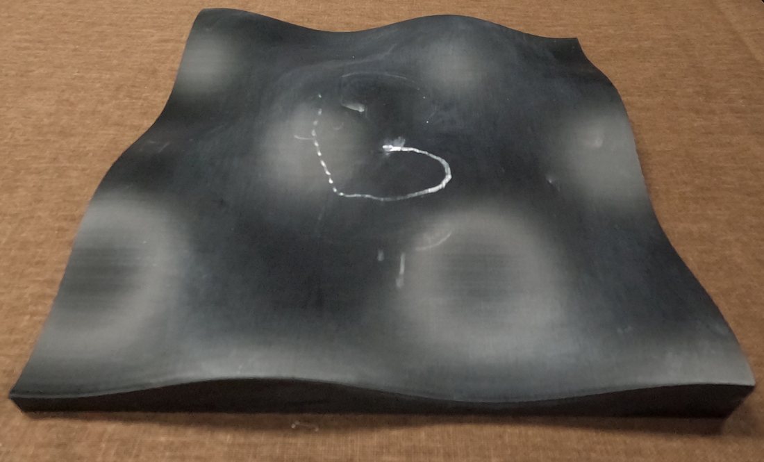 Short, faint, off-path trace